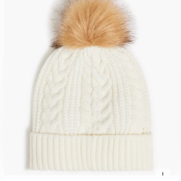 J. Crew Factory Cable Beanie - Picture 5 of 7